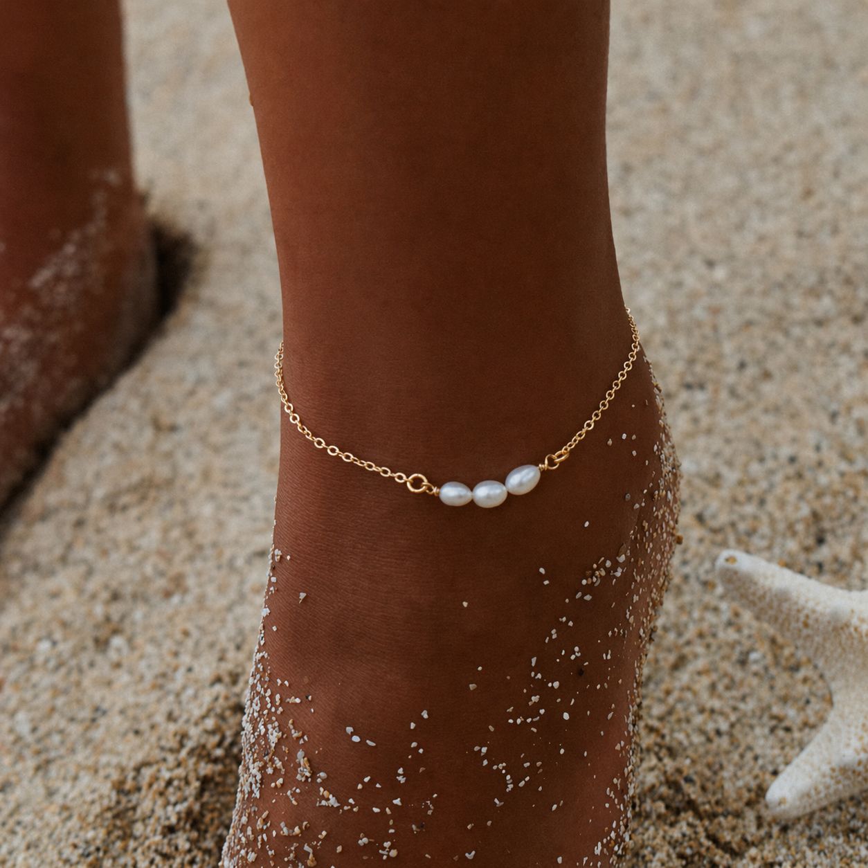 Freshwater Pearl Anklet