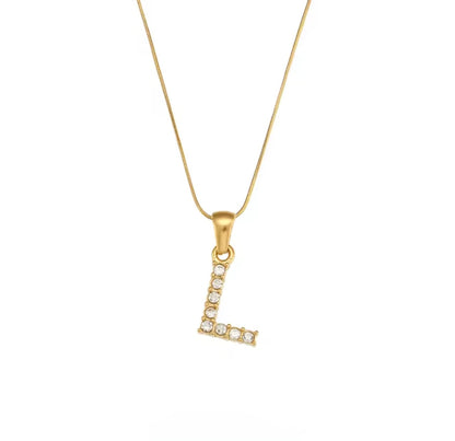 Nova Icy Initial Necklace