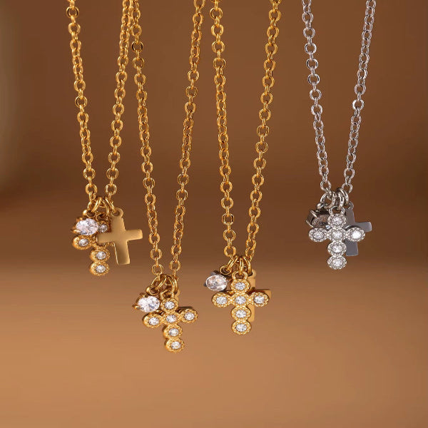 Small Cross Necklace