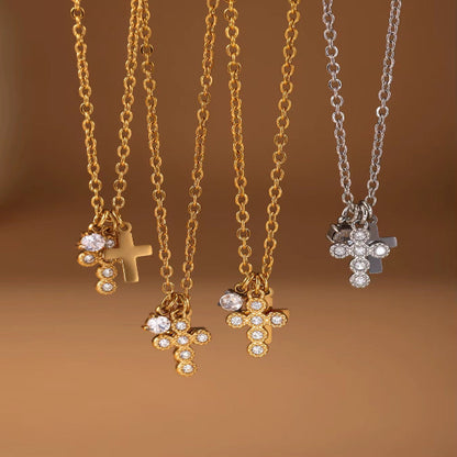 Small Cross Necklace
