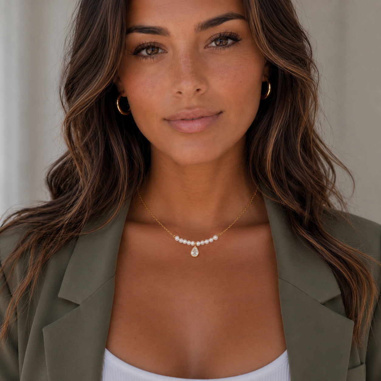 Pearl Veil Necklace