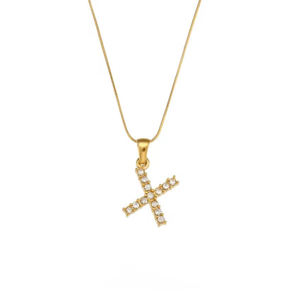 Nova Icy Initial Necklace