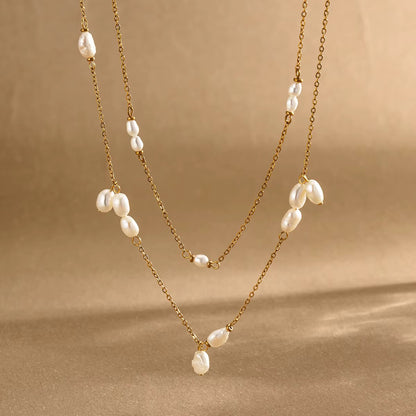 Sienna Pearl Necklace