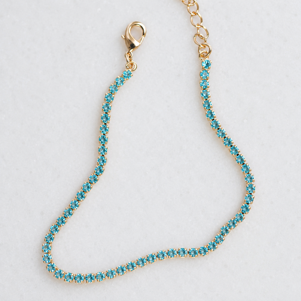 Gold Filled Tennis Bracelet