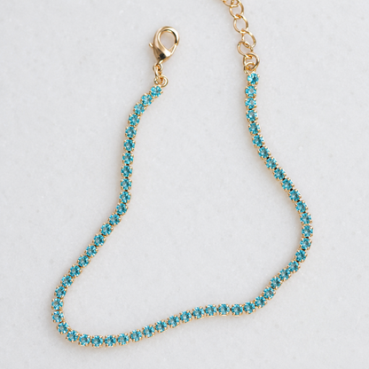Gold Filled Tennis Bracelet