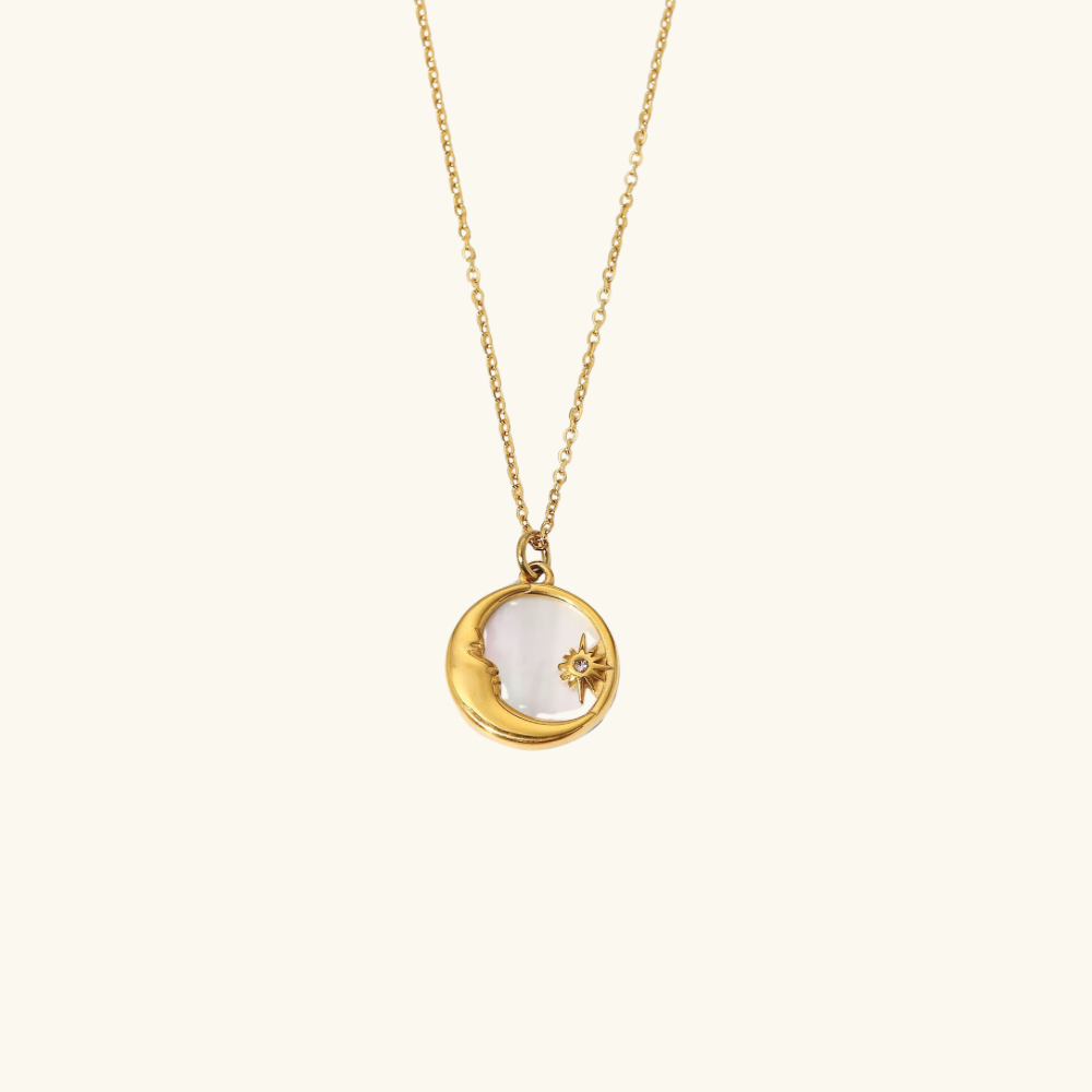 Lunar Pearl Necklace