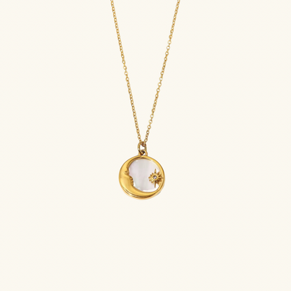 Lunar Pearl Necklace