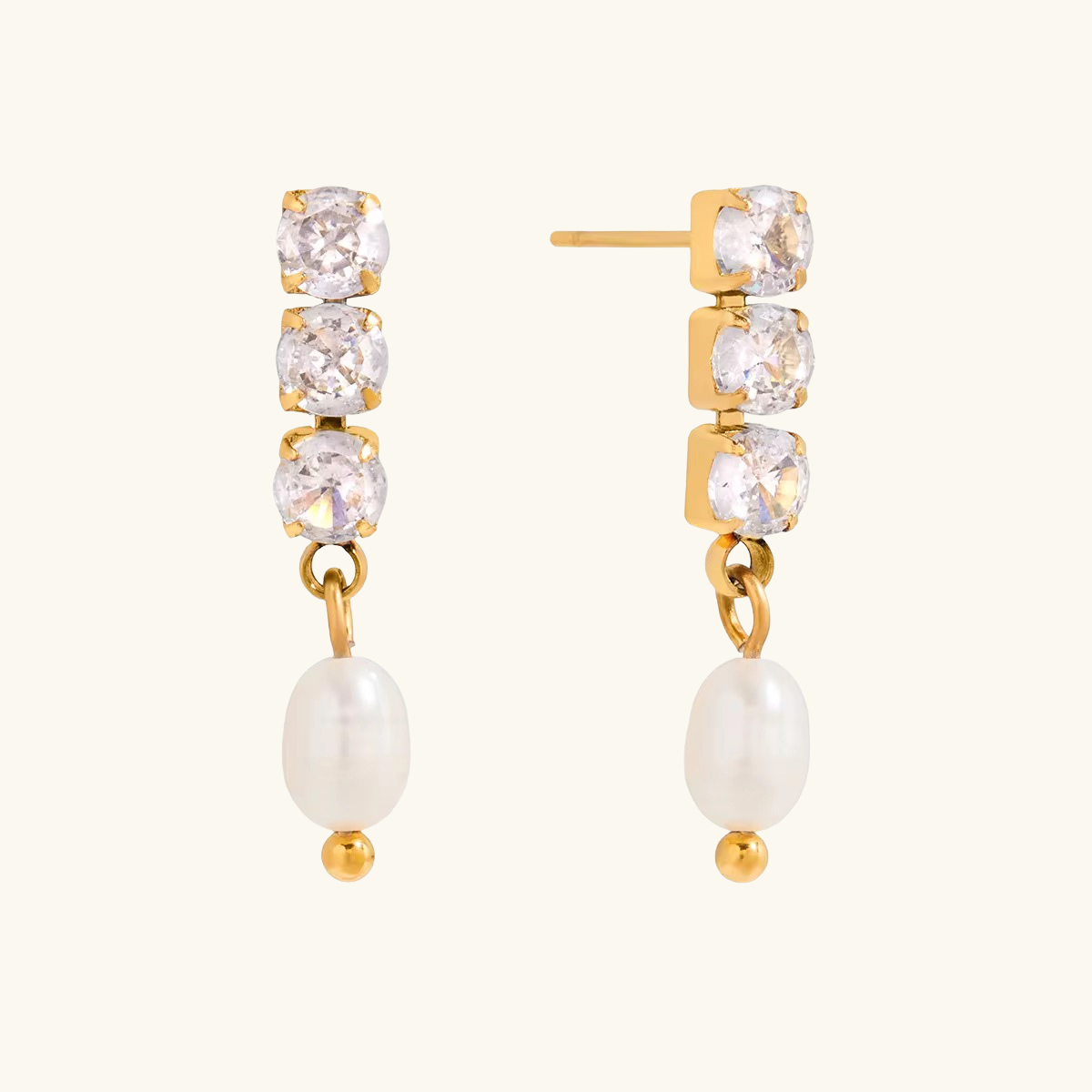 Aria Pearl Drop Earring