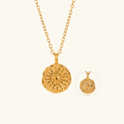 Celestial Coin Necklace