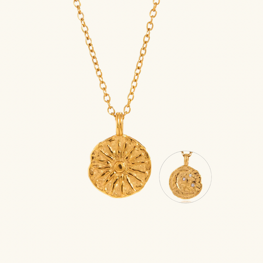 Celestial Coin Necklace