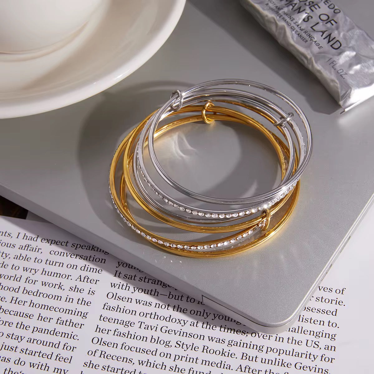 Triple Luxe Bangle Set