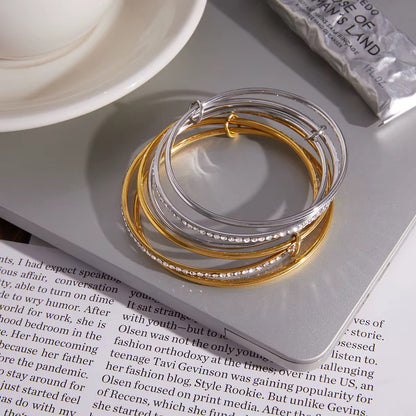 Triple Luxe Bangle Set