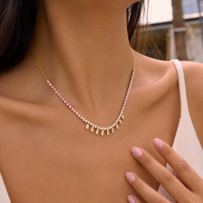 The Gio Tennis Necklace