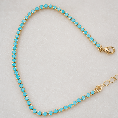 Gold Filled Tennis Bracelet