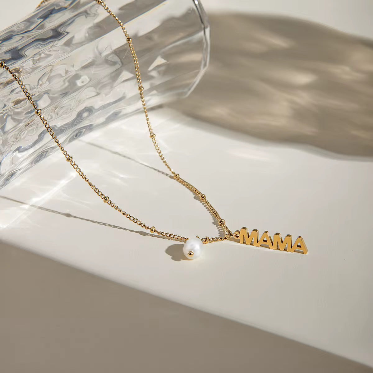 Mama Pearl Necklace