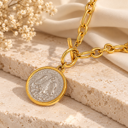 Victoria Coin Necklace
