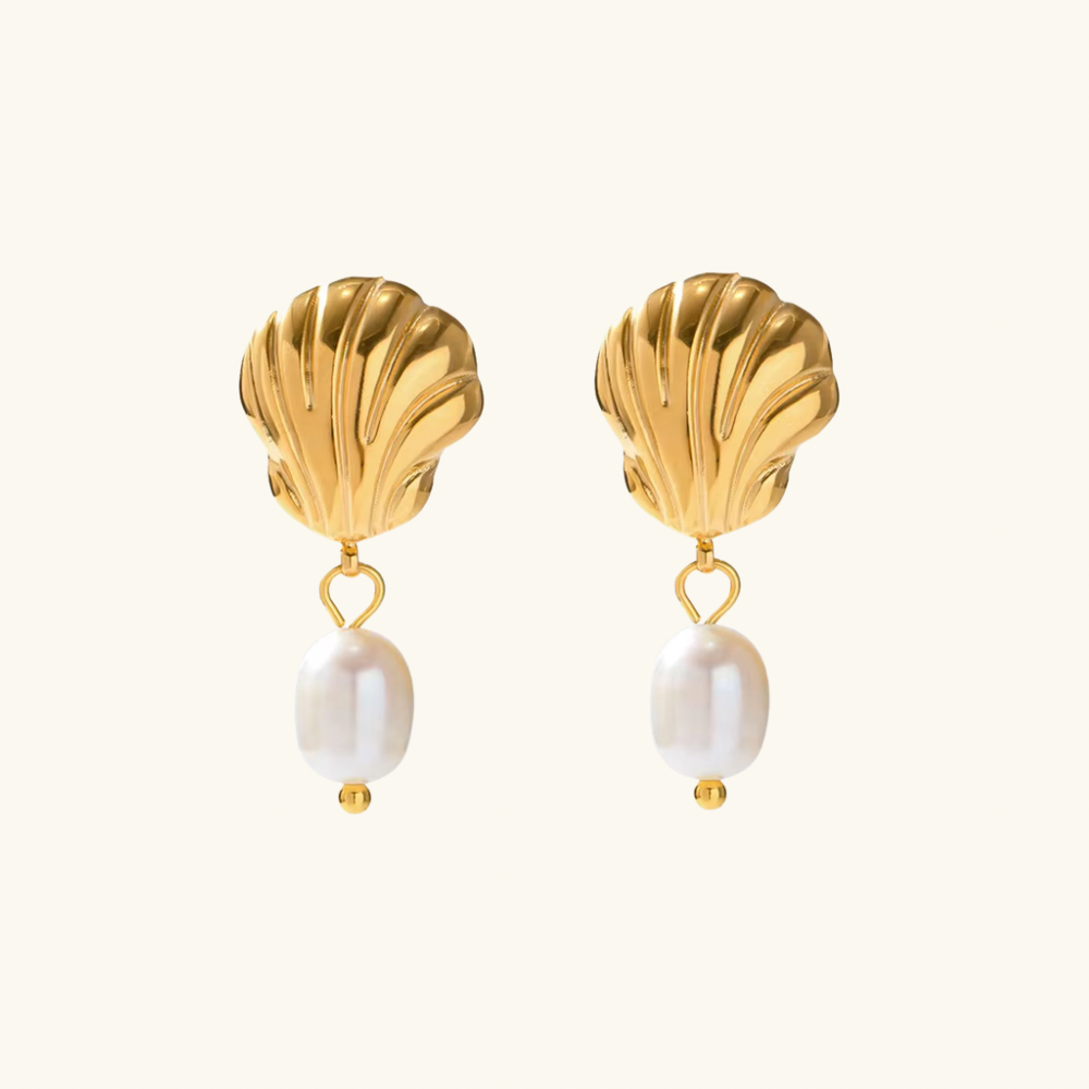 Seashell Pearl Drops