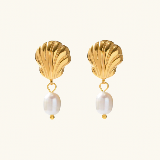 Seashell Pearl Drops