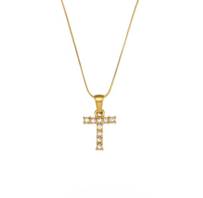 Nova Icy Initial Necklace