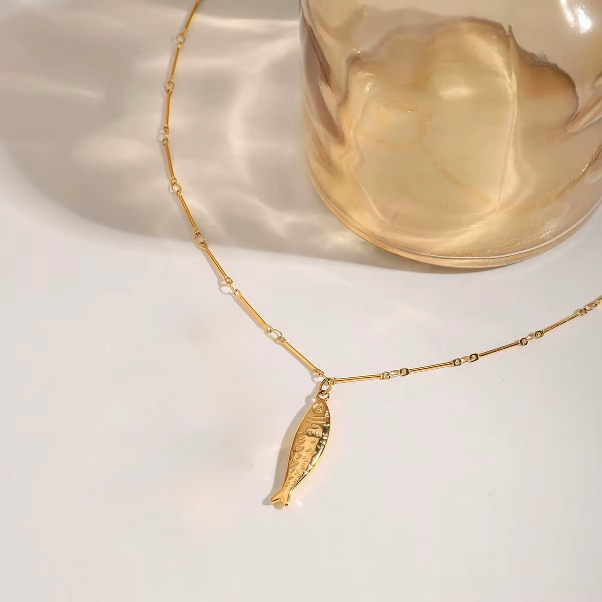Golden Catch Necklace