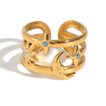 Luna Tide Ring