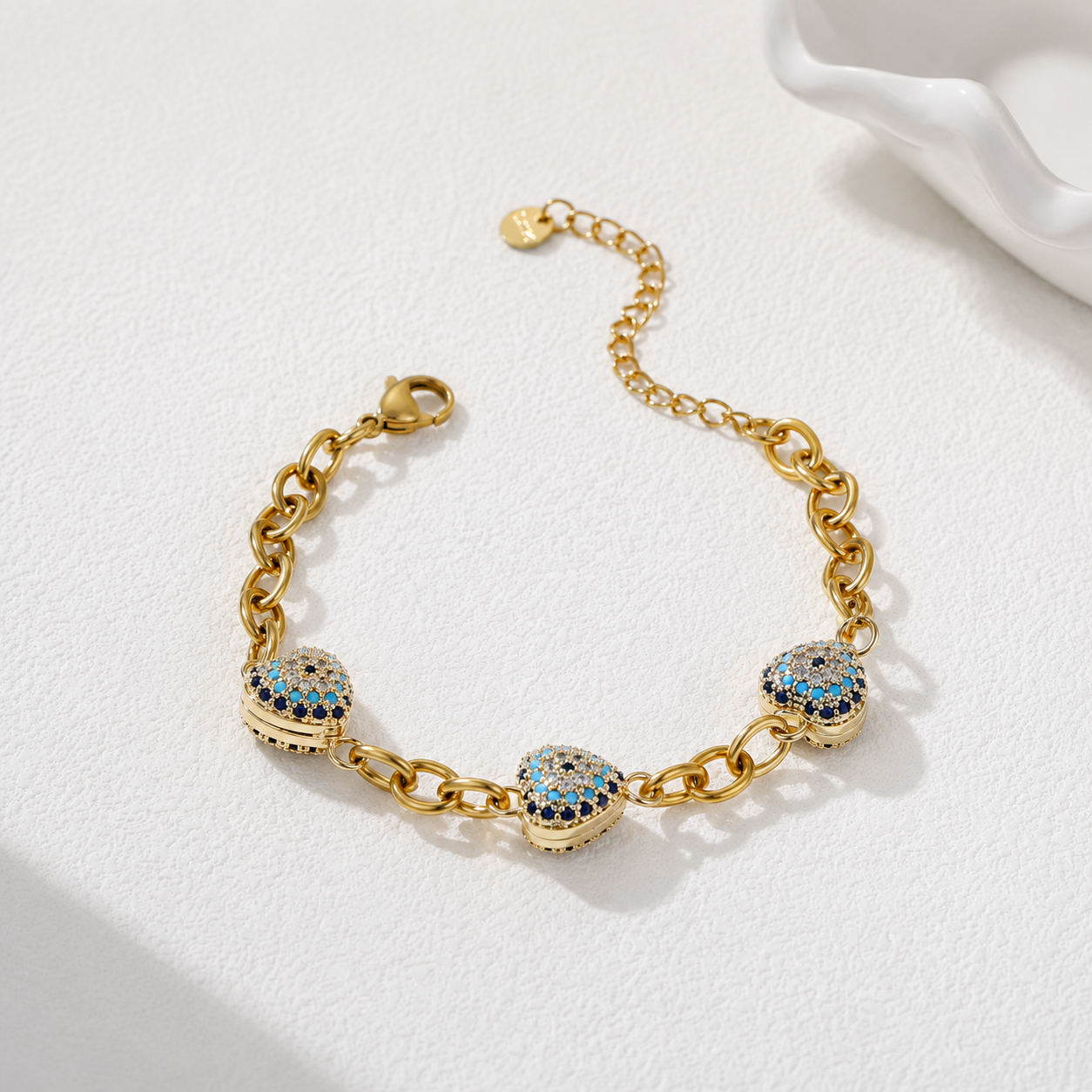 Santorini Evil Eye Bracelet
