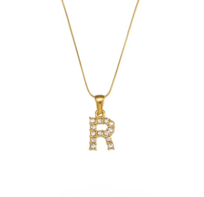 Nova Icy Initial Necklace