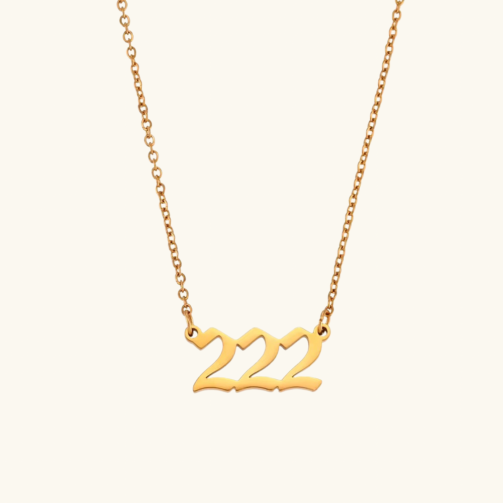 Angel Numbers Necklace