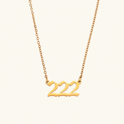 Angel Numbers Necklace