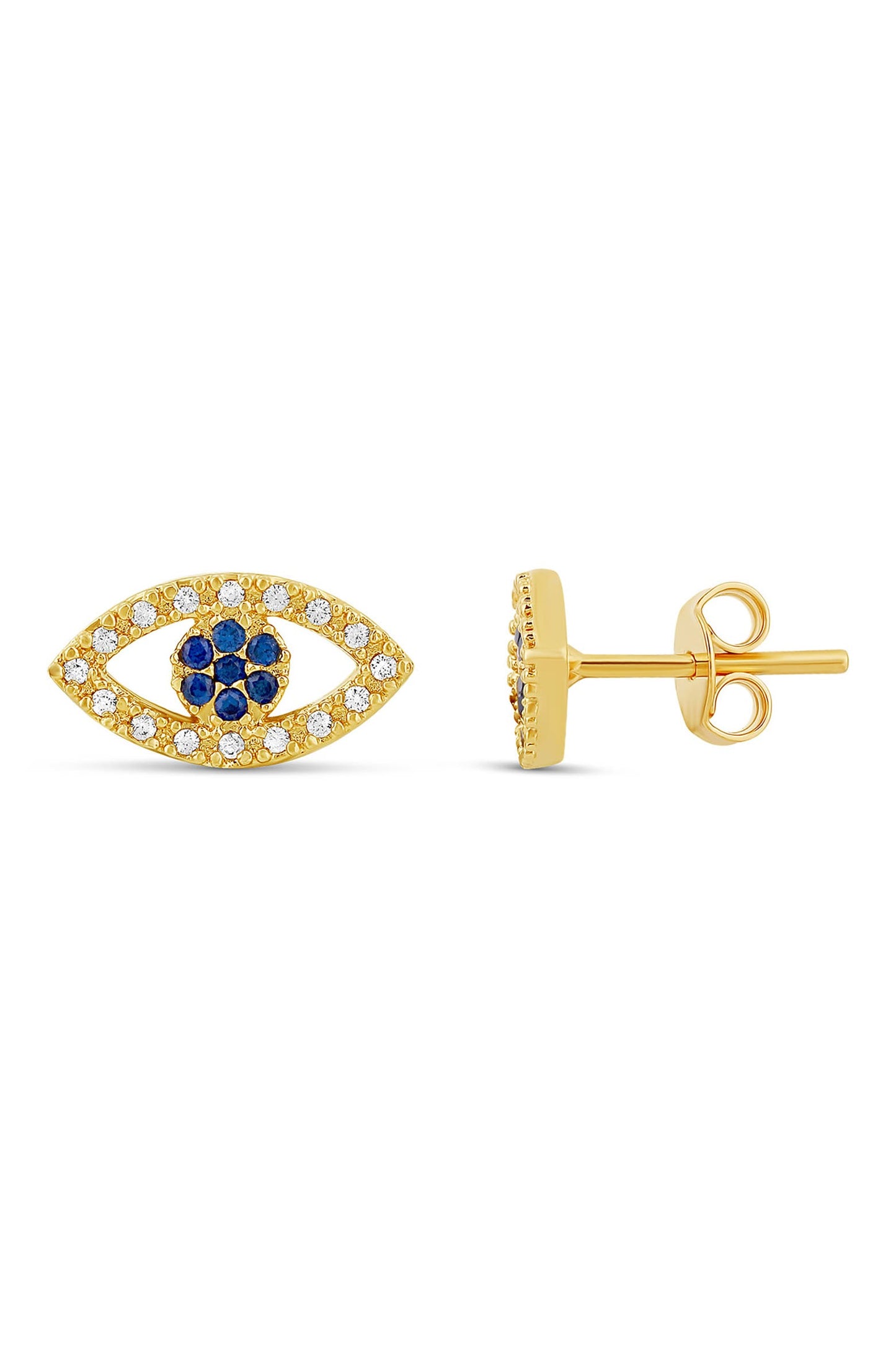 Pavé Evil Eye Studs