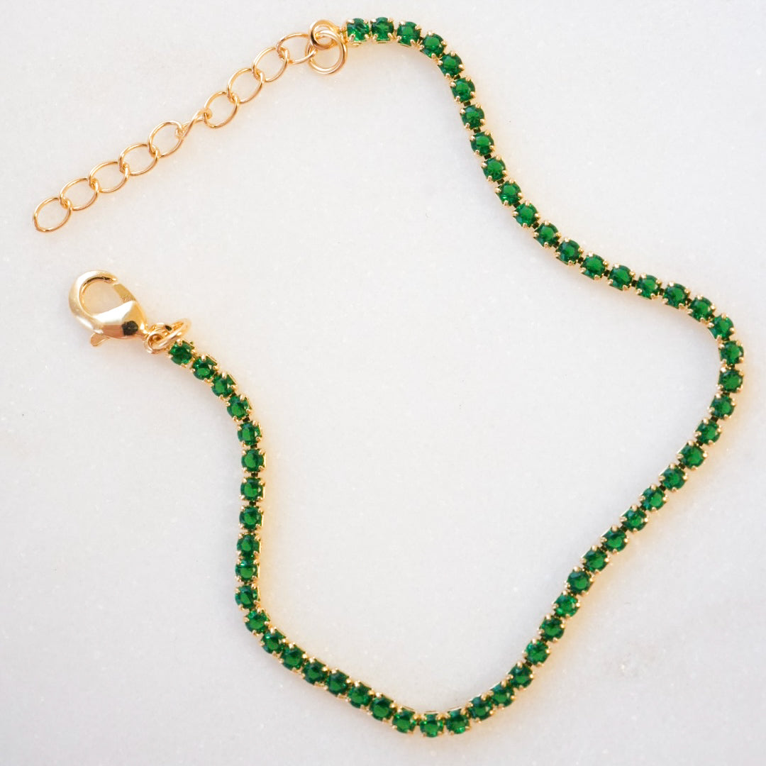 Gold Filled Tennis Bracelet