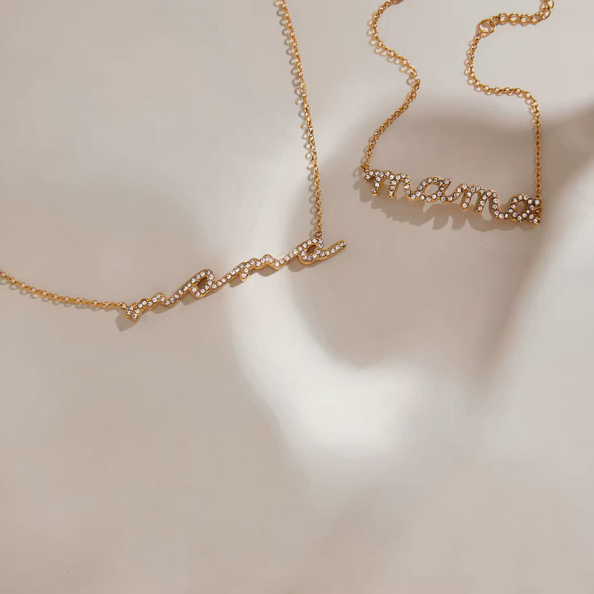 Mama Script Bracelet