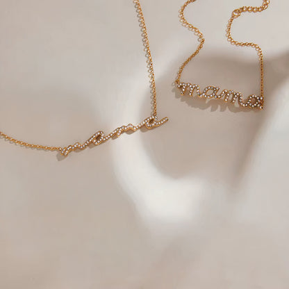 Mama Script Bracelet