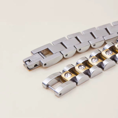 Aurora Link Bracelet - Two Toned