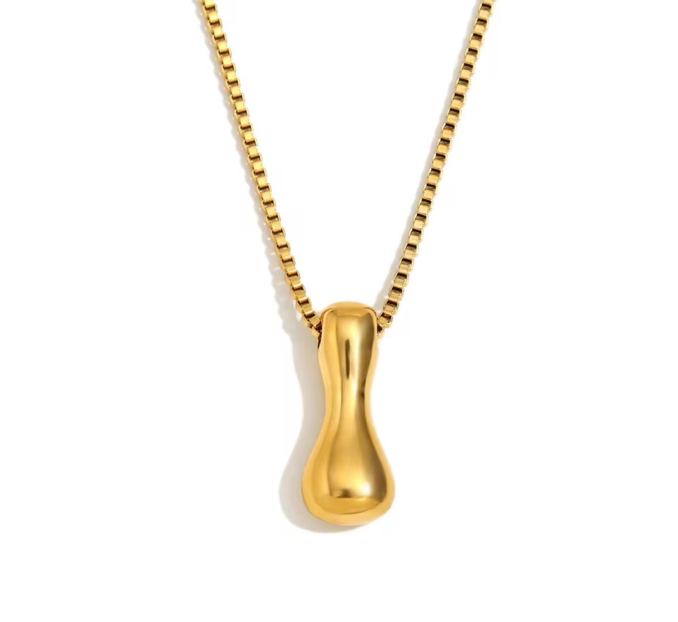 Maximalist Bubble Letter Necklace