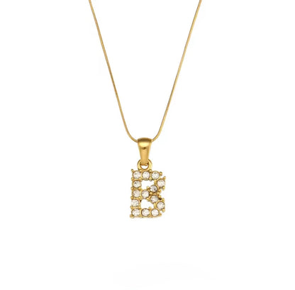 Nova Icy Initial Necklace