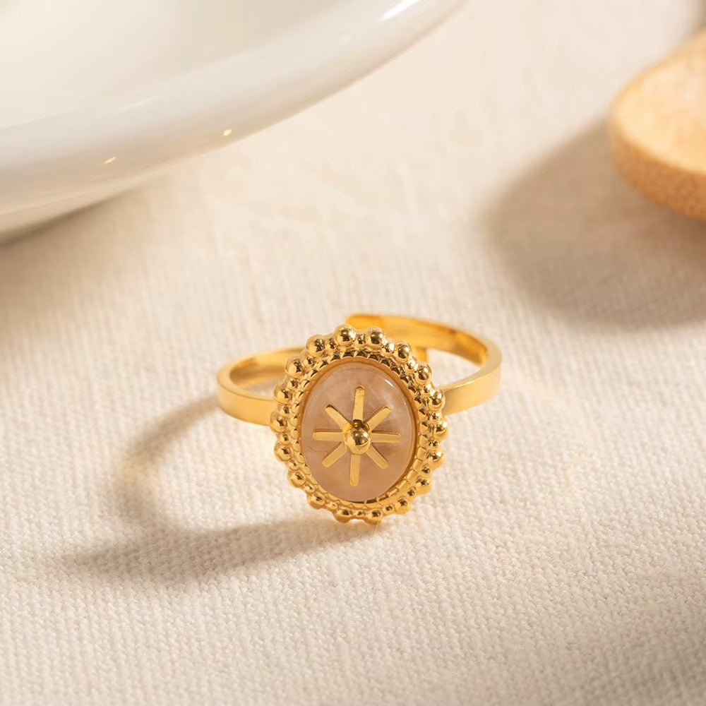 Cosmic Bloom Ring