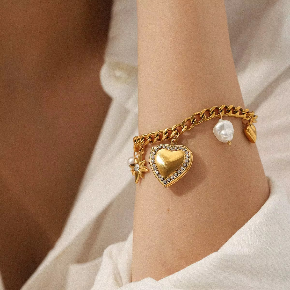 Starlit Charm Bracelet