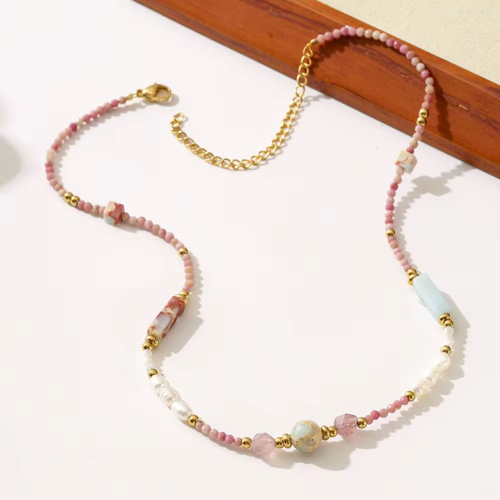 Coral Sky Necklace