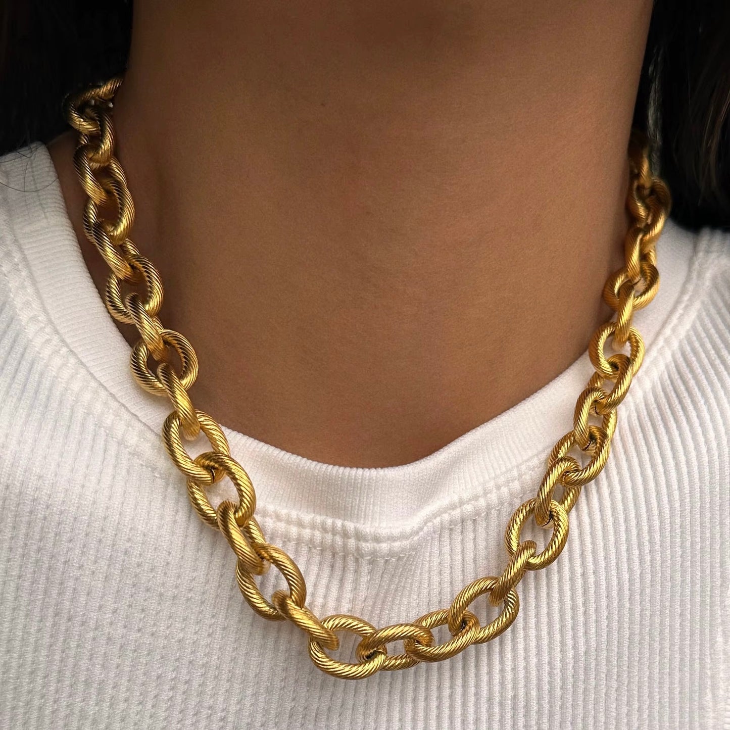 Champagne Necklace