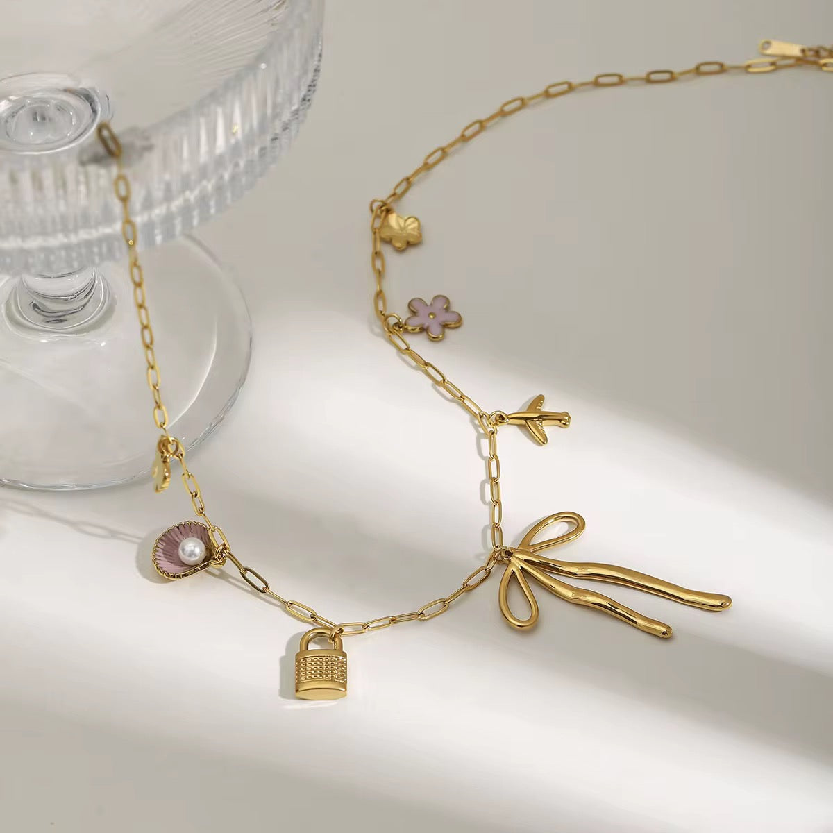 I’m Just A Girl Charm Necklace