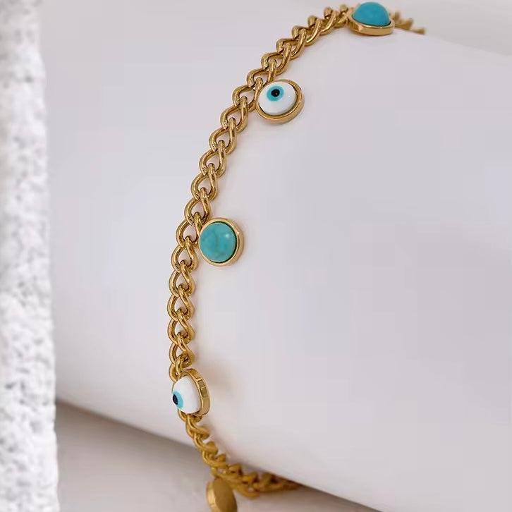 Santorini Charm Bracelet