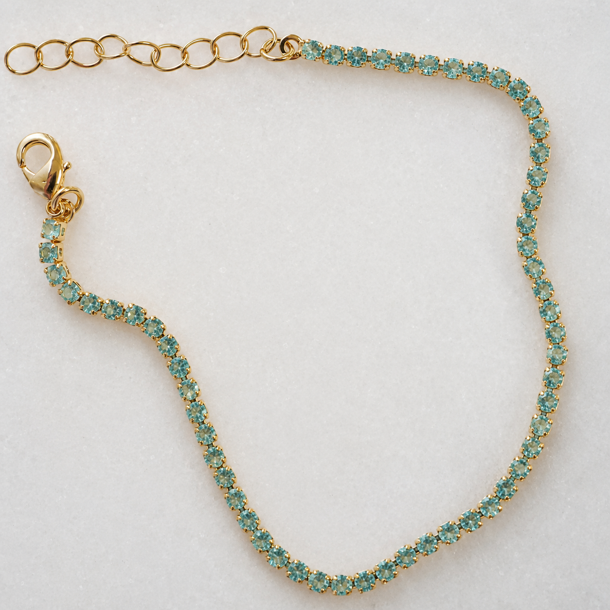 Gold Filled Tennis Bracelet