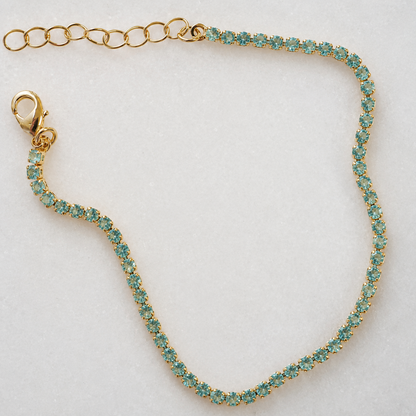 Gold Filled Tennis Bracelet