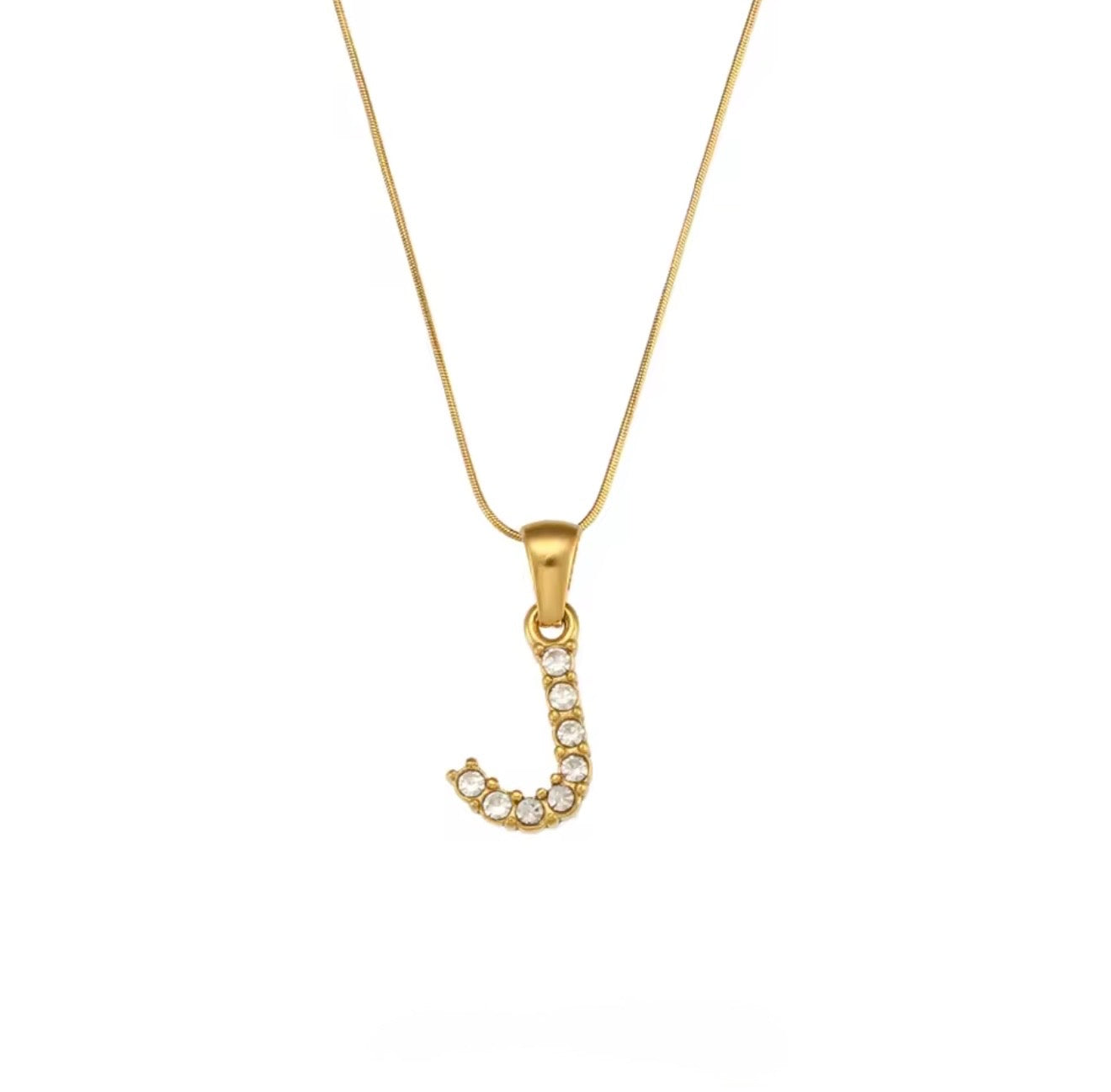 Nova Icy Initial Necklace