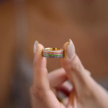 Stirling Twist Ring