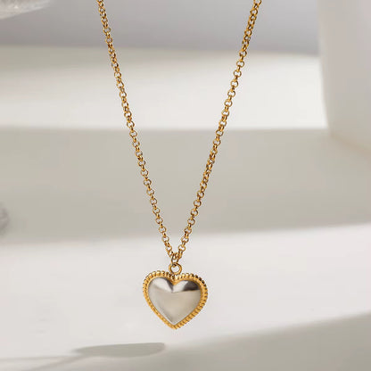 Mirror Heart Necklace