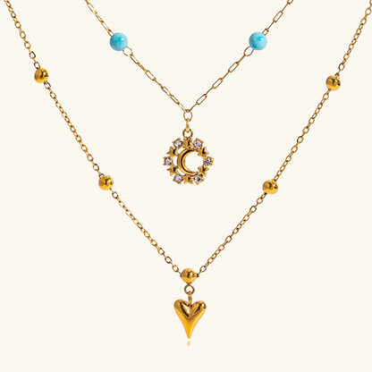 Cosmic Heart Necklace