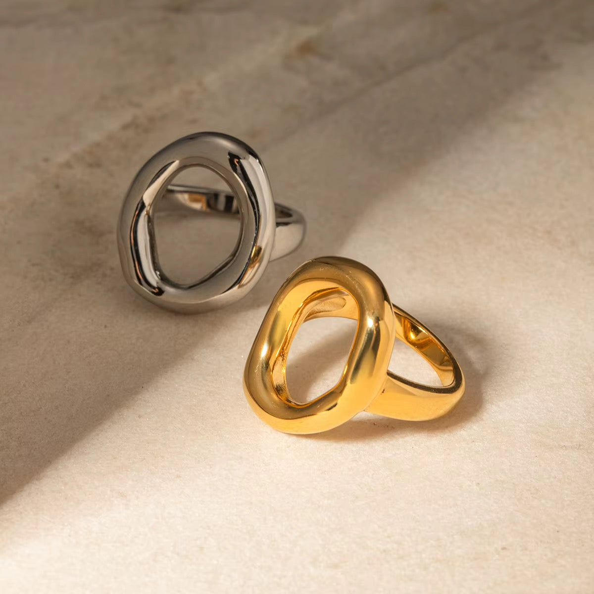Golden Halo Ring