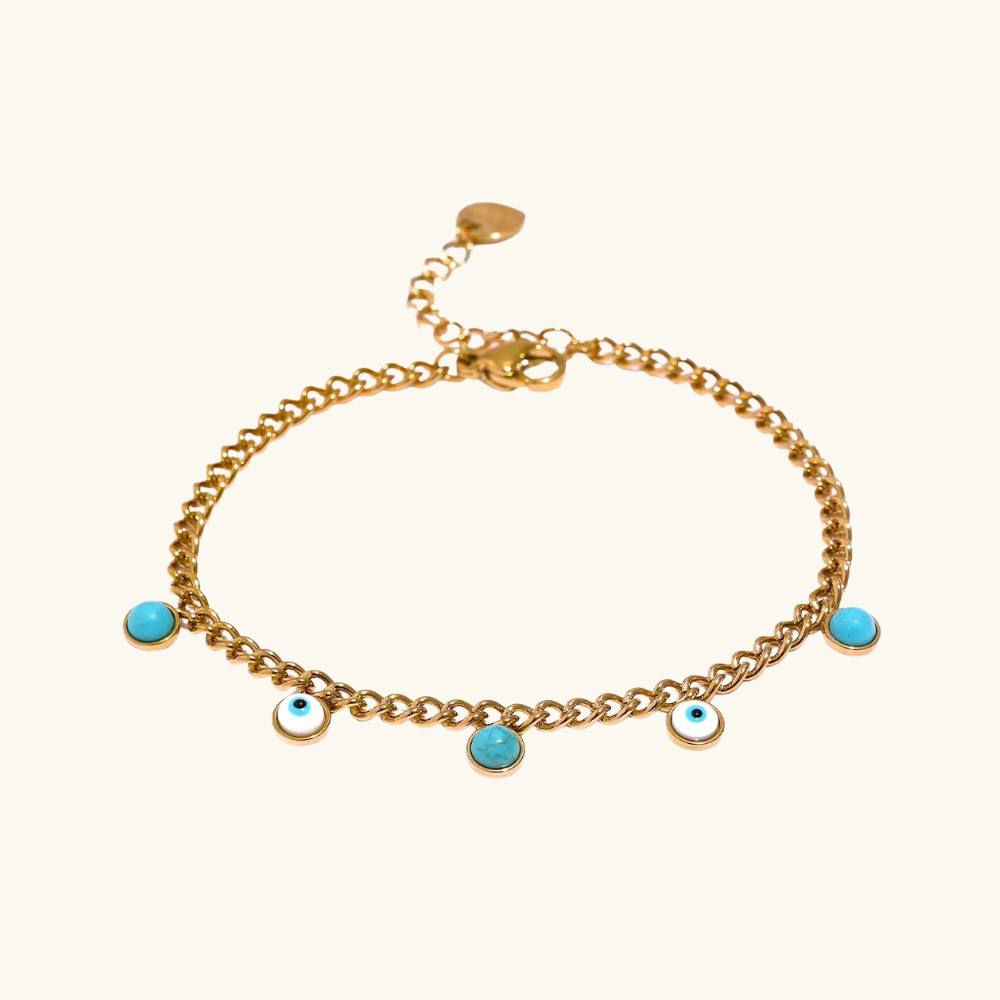 Santorini Charm Bracelet